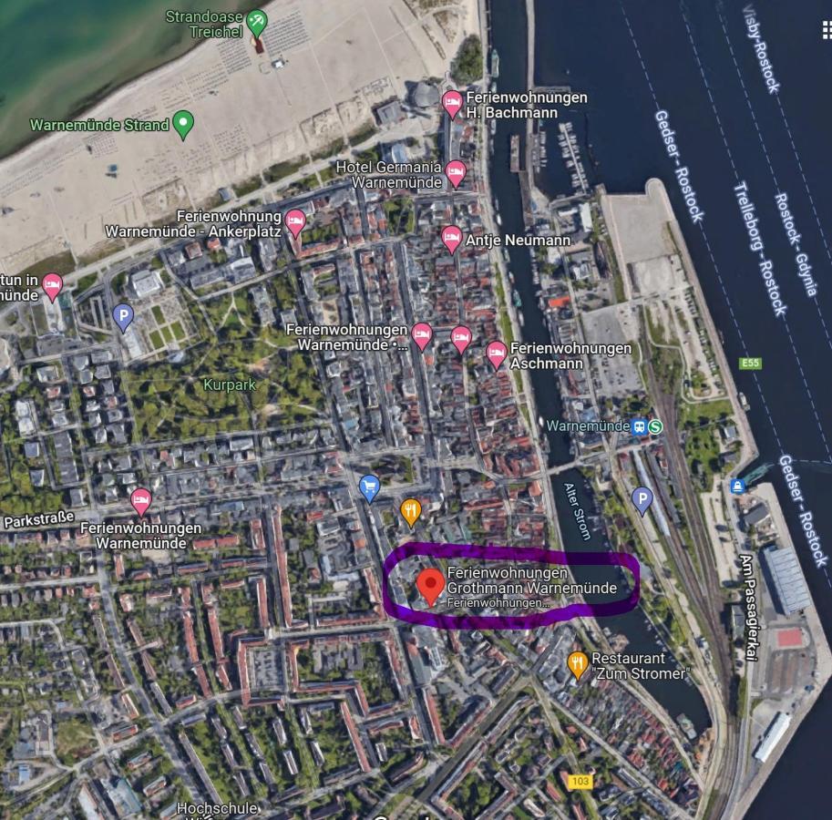 Meeresbriese Warnemuende Rostock Extérieur photo